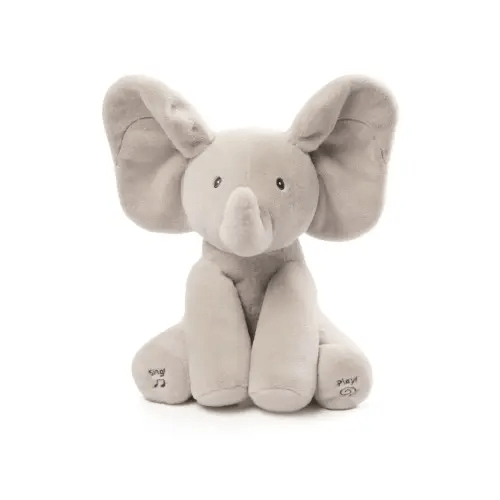 Baby Gund Flappy The Elephant Musical Stuffed Animal