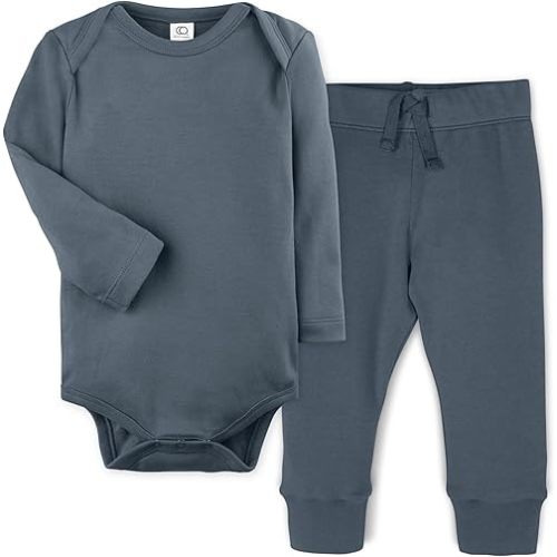 Colored Organics Organic 2 Piece Outfit Set - Harbor - 3-6M