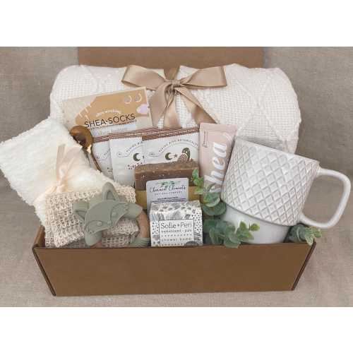 New Mom Spa Gift Box, New Mom Care Package, Self-Care Gift For New Mom, New Baby Gift, Mom Encouragement Gift, New Baby Gift Box, Baby Gift