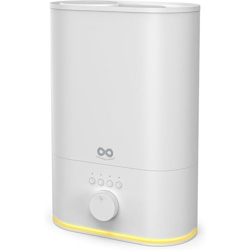 Everlasting Comfort Top Fill Humidifiers for Bedroom, 6L High Mist Output - 60HR Runtime, Easy to Use & Clean Ultrasonic Humidifier Large Room Humidifiers for Home, Baby, Plants, Congestion, Indoor