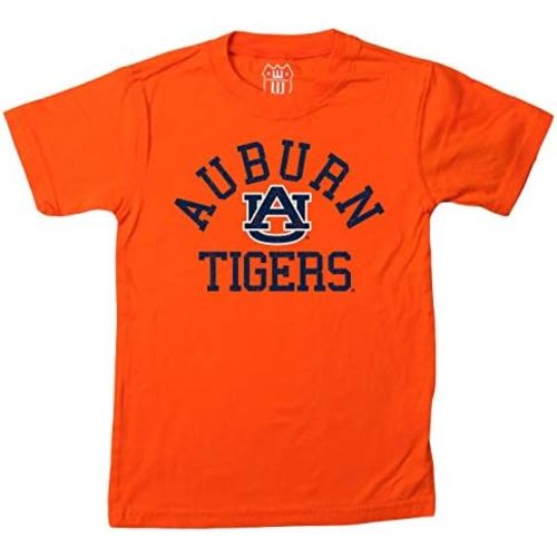 Wes and Willy NCAA Kids Short Sleeve Organic Cotton Tee Shirt