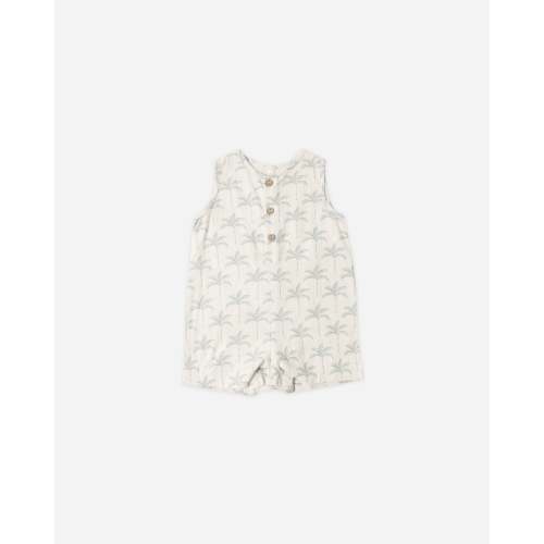 Maverick Romper Palm Trees – Rylee + Cru
