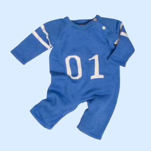 Sporty Knitted Romper