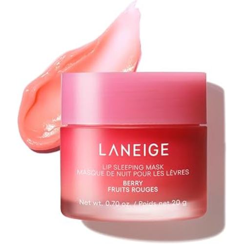 LANEIGE Lip Sleeping Mask: Korean Overnight Treatment For Dry Lips | Hydrating & Nourishing Overnight Lip Treatment Mask with Vitamin C, Shea & Murumuru Seed Butter | Now Build Your Own Bespoke Swirl