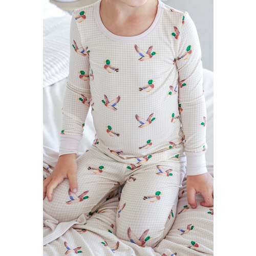 Two Piece Bamboo Pajama Set | Little Mallard – Caden Lane