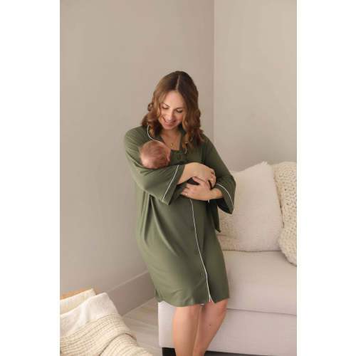 Labor & Delivery Nightgown | Olive