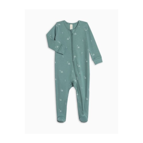 Organic Peyton Zipper Sleeper, 3-6M