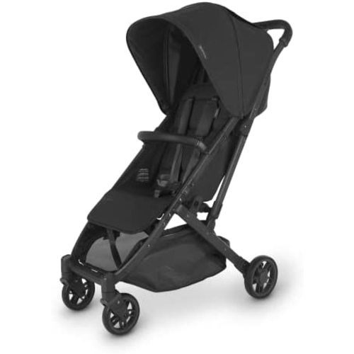 MINU V2 Stroller-Jake (Charcoal/Carbon/Black Leather)