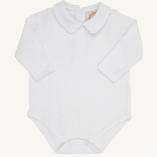The Beaufort Bonnet Co. Peter Pan Collar Shirt & Onesie - Long Sleeve Pima