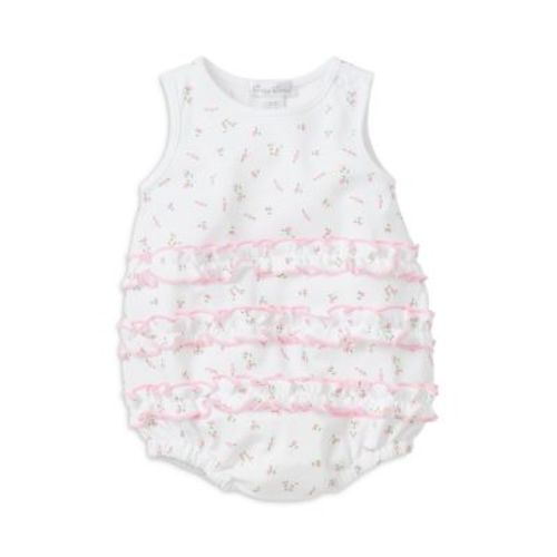 Girls' Garden Print Ruffled Bubble Romper - Baby