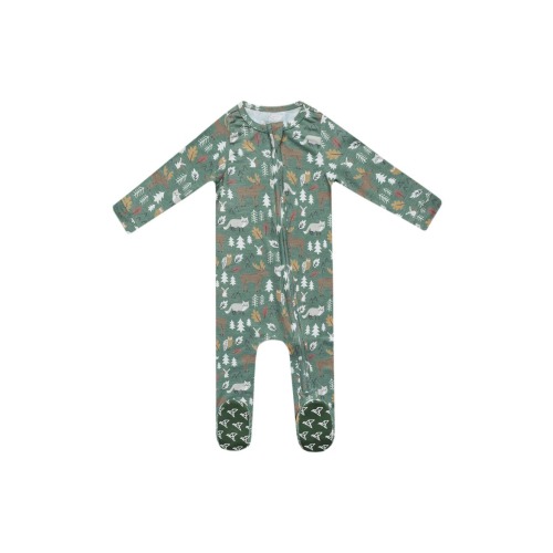 Atwood Zip-Up Footie Pajamas, 6-12M- Only a few left