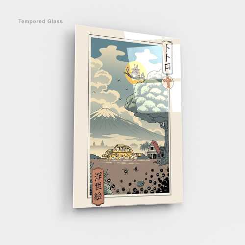 My Neighbor Totoro Canvas Print: Studio Ghibli Anime Wall Art