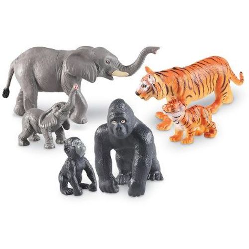 Learning Resources Jumbo Jungle Animals: Mommas and Babies