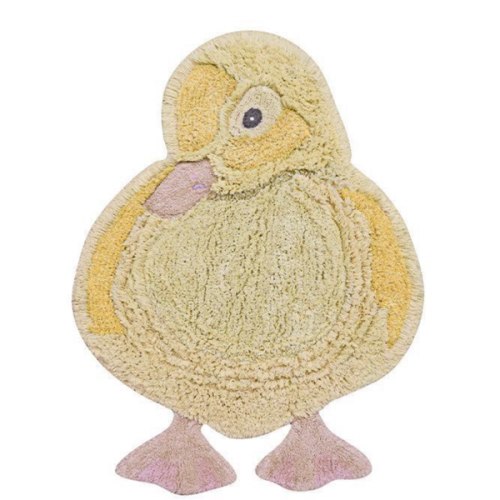 WASHABLE ANIMAL COTTON RUG DUCKY
