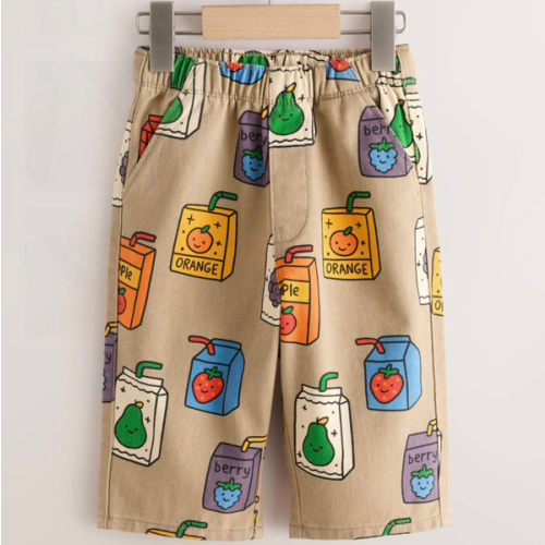 Multi Coloured Juice Box Pull On Wide Trousers (3mths-7yrs) from Next USA