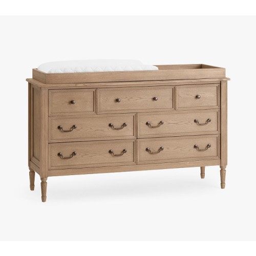 Blythe 7-Drawer Dresser & Topper Set (56w x 19d")