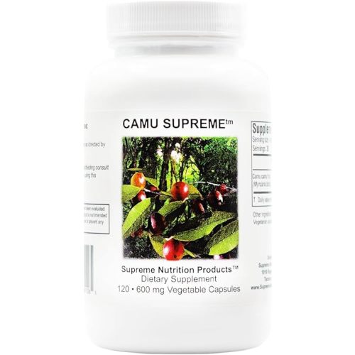 Supreme Nutrition Camu Supreme, 120 Pure Camu Camu Fruit Vegetarian Capsules