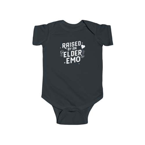 Raised by an Elder Emo - Onesie – ElderEmo.com