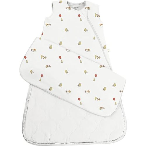 GUNAMUNA Sleep Sacks for Babies Toddlers and Newborns, Easy Changing Diaper Zipper, Cozy, 2.5 TOG