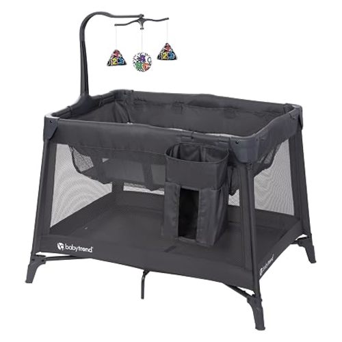 Baby Trend Lil' Snooze™ Deluxe II Nursery Center® Playard, Daisy Dots