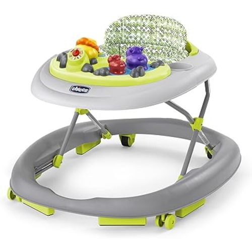 Chicco Walky Talky Baby Walker - Circles | Grey/Green