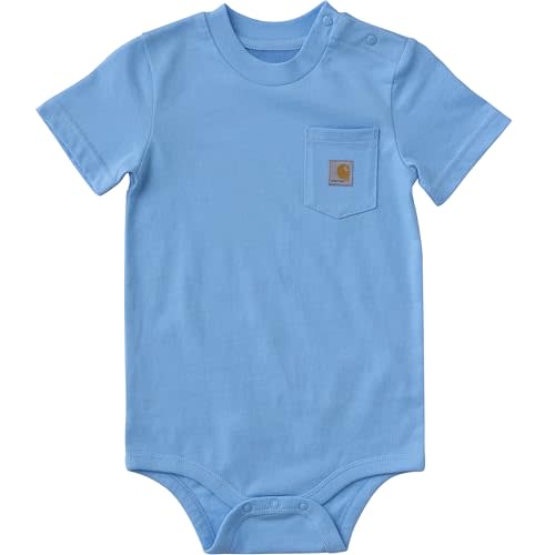 Carhartt Unisex Baby, Short-sleeve Bodysuit Pocket T-shirt