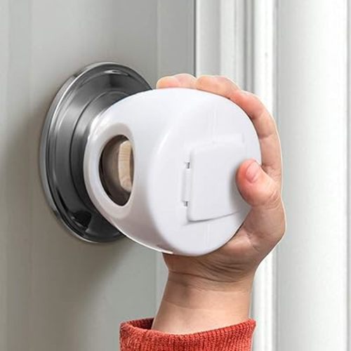 Door Knob Safety Cover (4 Pack) Small