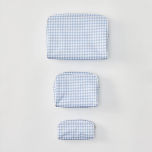 Patterned Toiletry Bag Trio (3 pieces)