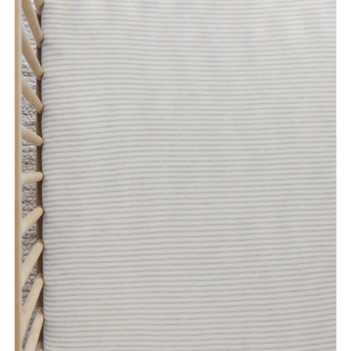 Driftwood Stripe Crib Sheet