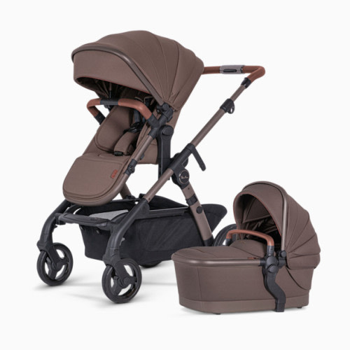 Wave 3 Single to Double Stroller - Caramel