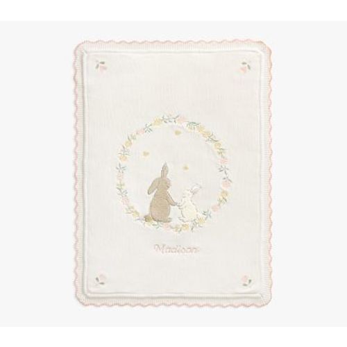 Riley Sheehey English Garden Heirloom Baby Blanket , Pink Multi