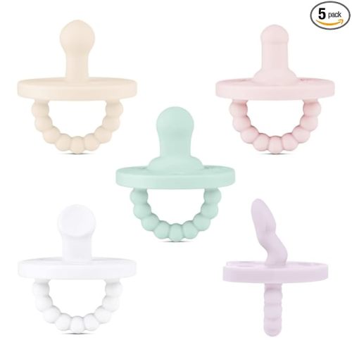 Ryan & Rose Cutie PAT Pacifier Teether (Starter Kit, Girl)