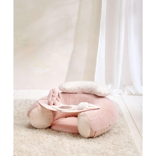 Sit & Play Floor Seat -Welcome to the World Pink