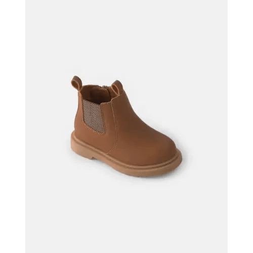 Toddler Ankle Boots - Brown - OshKosh B'gosh | Carter's