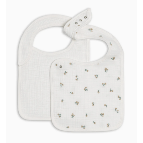 2-Pack Muslin Bibs