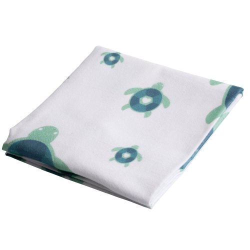 Cotton Flannel Swaddle Bathing Blanket — TurtleTub Baby