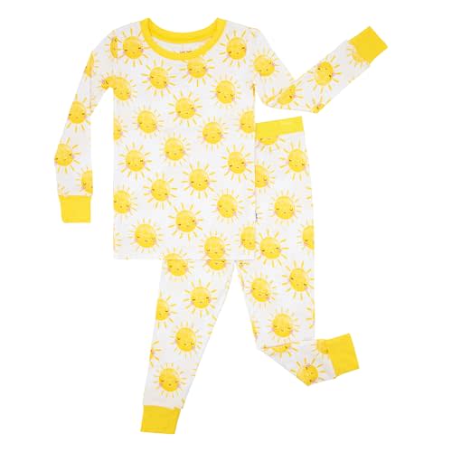Little Sleepies Two-Piece Pajama Set for Boys & Girls, Soft Viscose from Bamboo Toddler Pajamas for Kids, Family Matching PJs