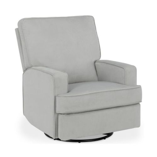 Baby Relax Addison Swivel Gliding Recliner - Light Gray