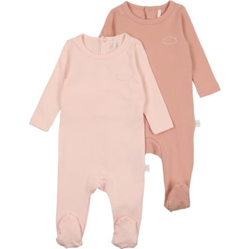 2 Pack Footies, 0-3M