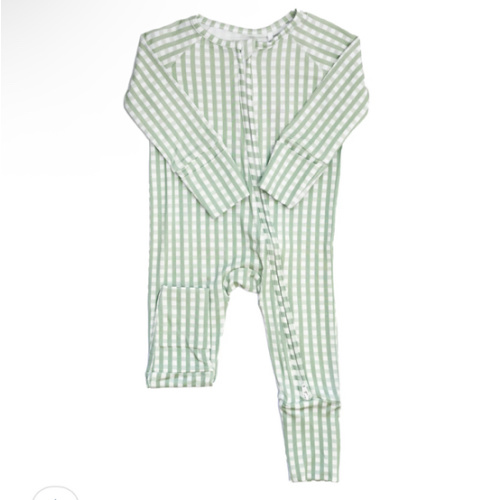 Sleep Romper - Gingham