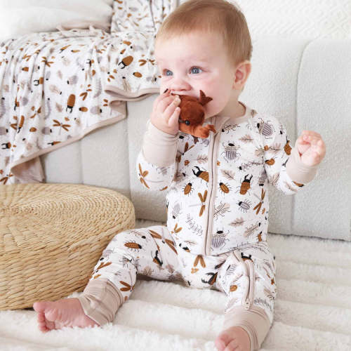 Snuggle Bug Convertible Zip Romper
