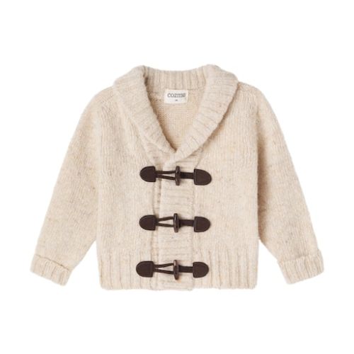Baby Laos wool-blend cardigan