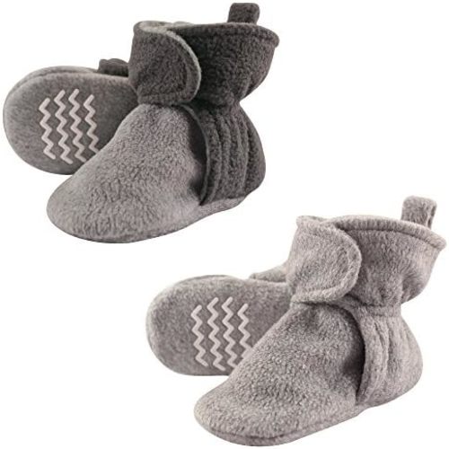 Hudson Baby Baby Cozy Fleece Booties Multi-pack