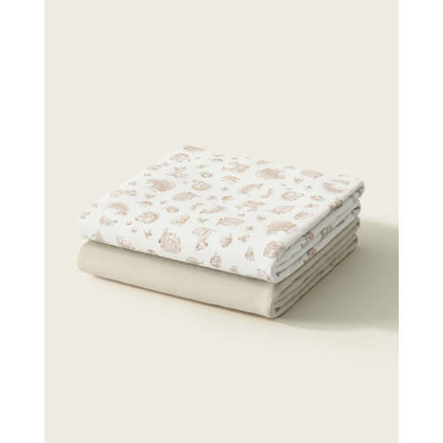 Critter Crossing Organic Crib Sheet Set | Nestig