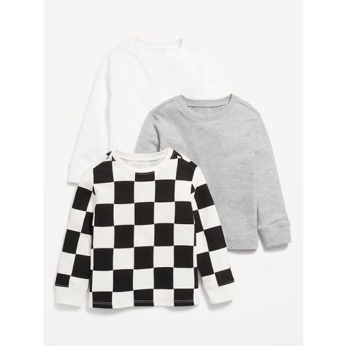 Long-Sleeve T-Shirt 3-Pack for Toddler Boys