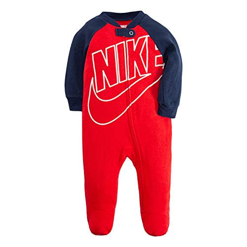 Nike baby-girls Sportswear Graphic Footed Coverall