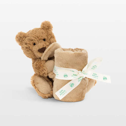Jellycat ® Bartholomew Bear Soother Baby Blanket