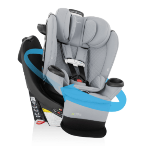 Revolve360 Extend All-in-One Rotating Car Seat
with Green & Gentle Fabric