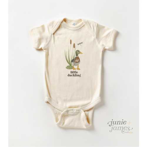 Little Duckling Baby Onesie® - Mallard Duck Baby Bodysuit Shower Gift