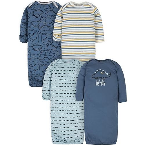 Gerber baby-boys 4-pack Sleeper Gown